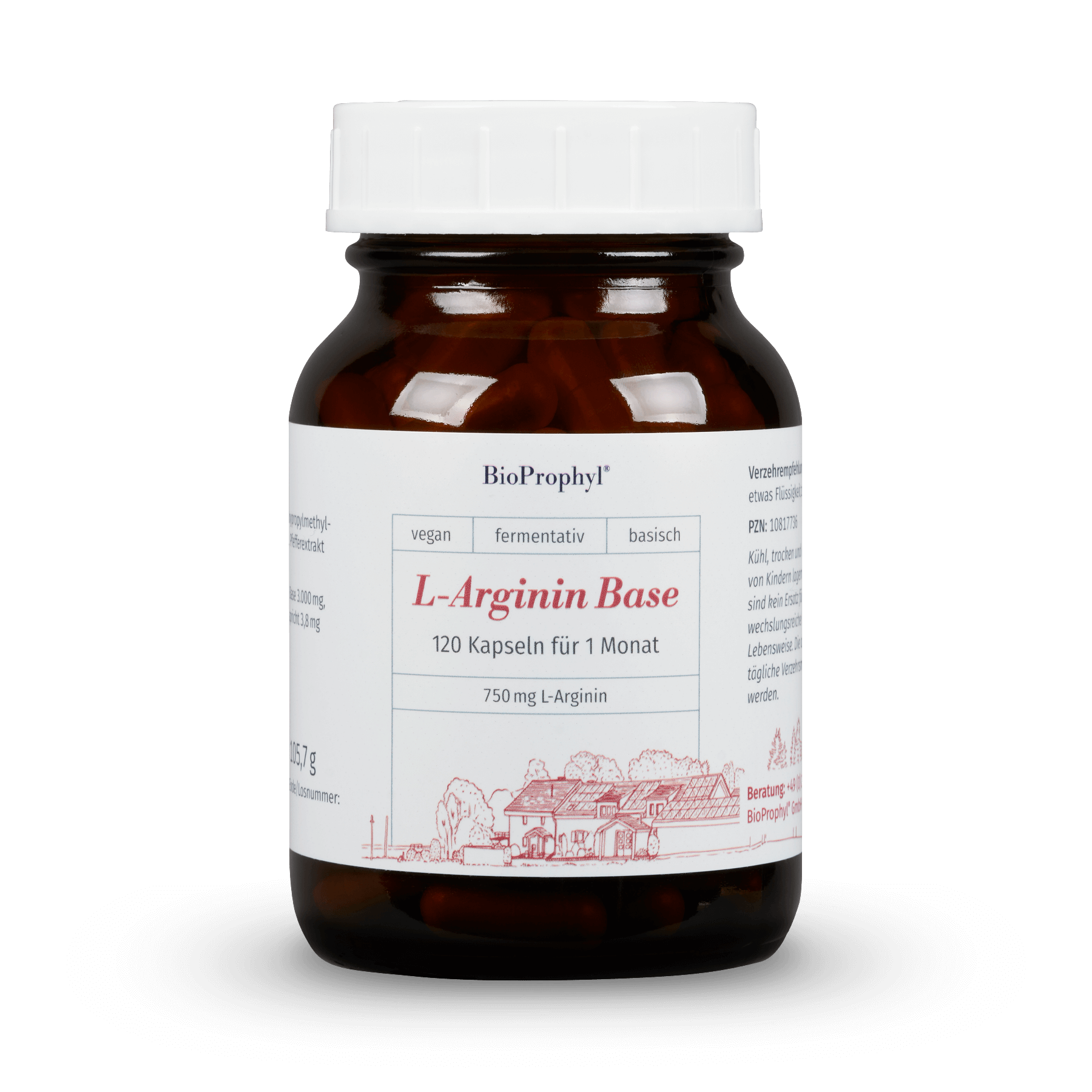 L-Arginin Base Freisteller L-Arginin Base freigestelltes Produktbild